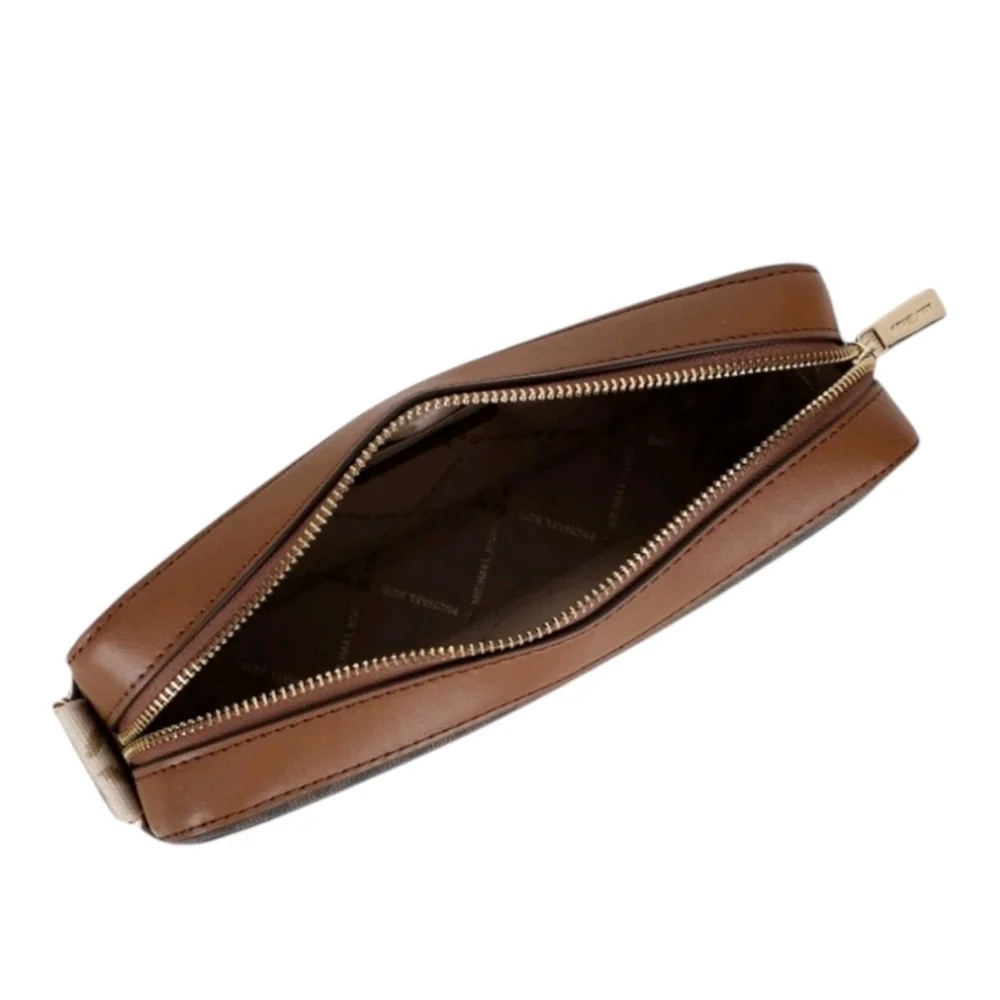 Michael Kors Jet Set Crossbody Logo Gift Box Set - Brown/Luggage *NWT* MSRP $198 - Picture 3 of 11